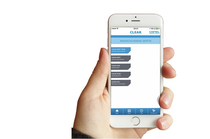 Clear Soft Clear Wasseraufbereitung per App