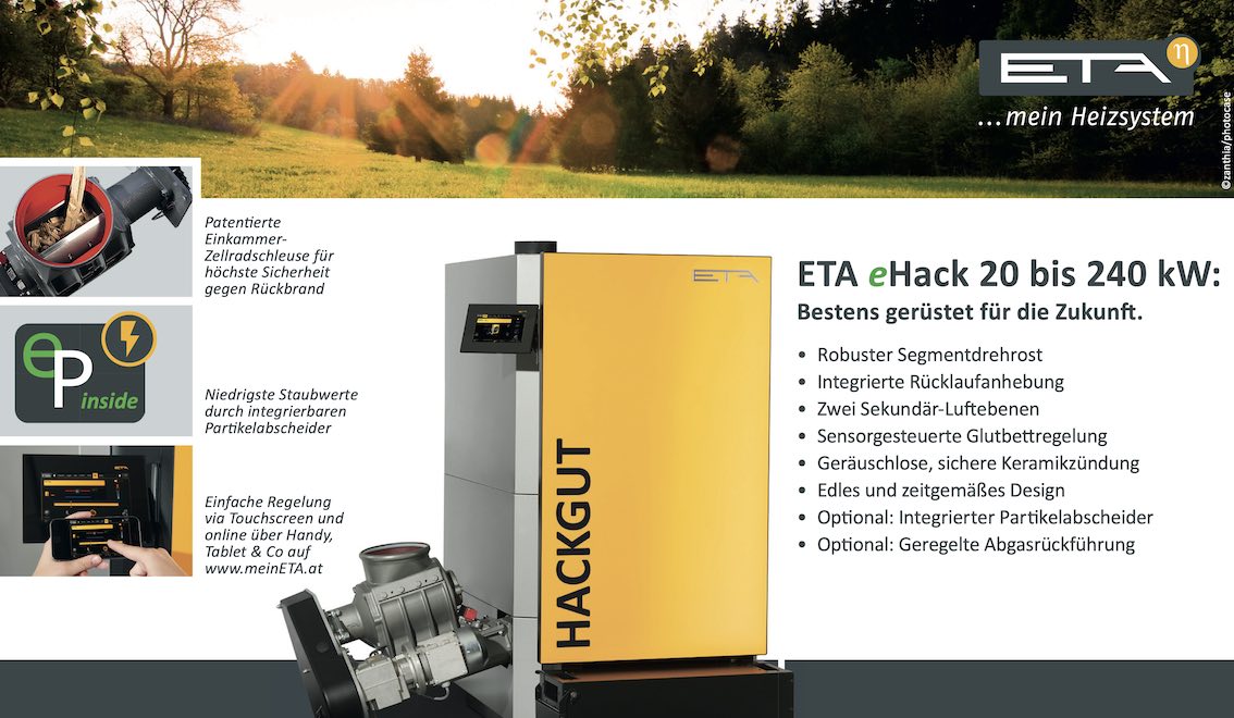ETA Hackschnitzel Heizung 